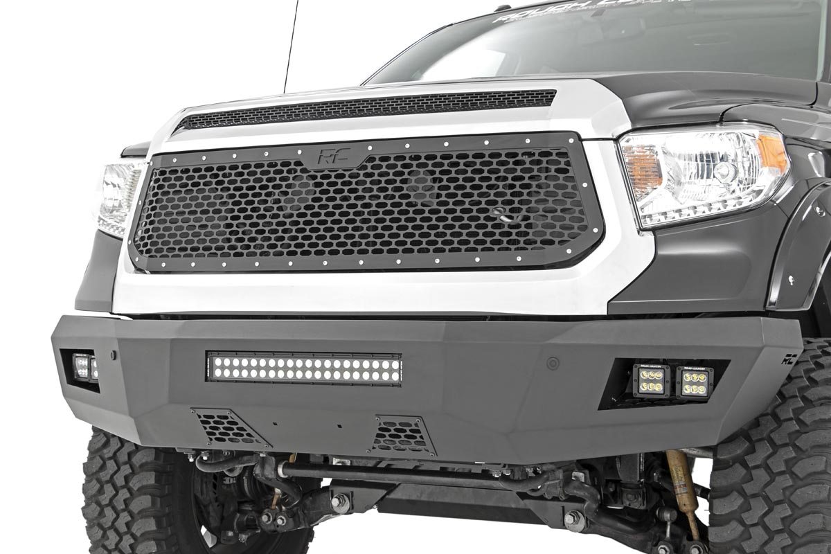 Toyota Tundra Mesh Grille - Rough Country - Rough Country - Black - '14-'17